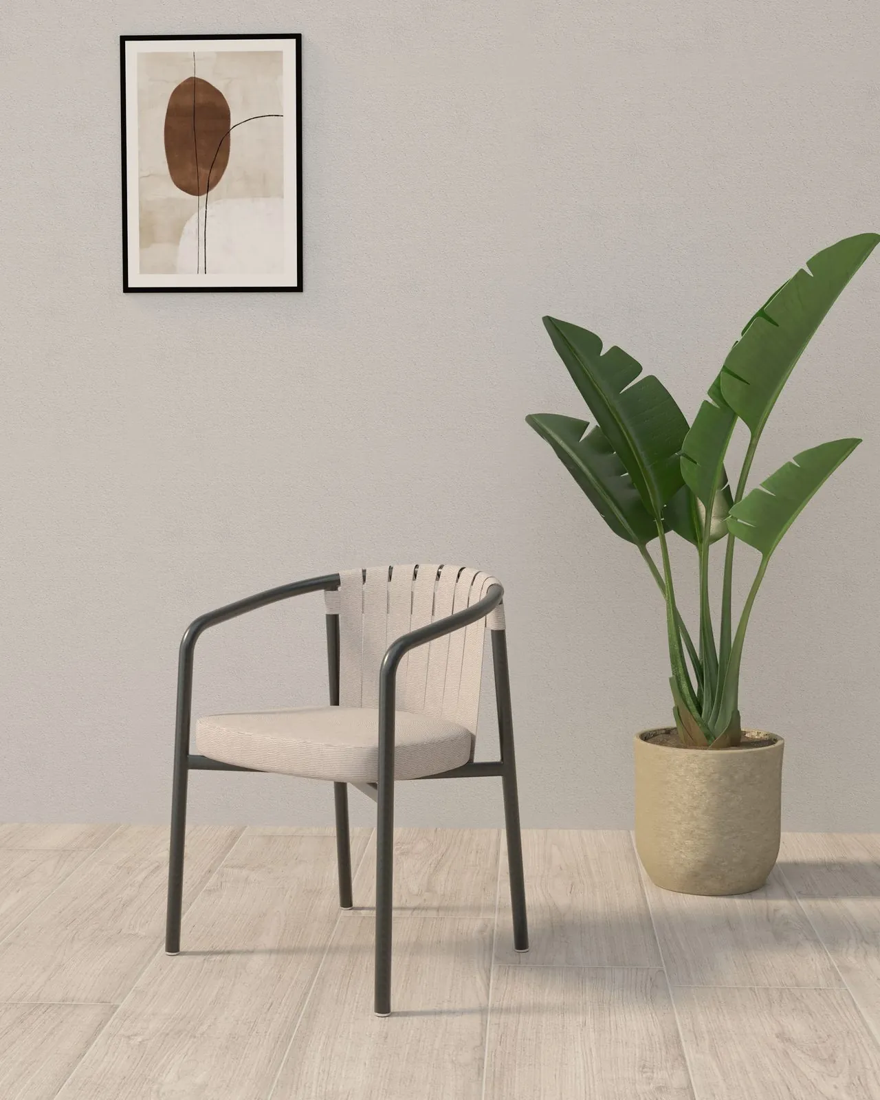 Silla Kaleta con respaldo envolvente.